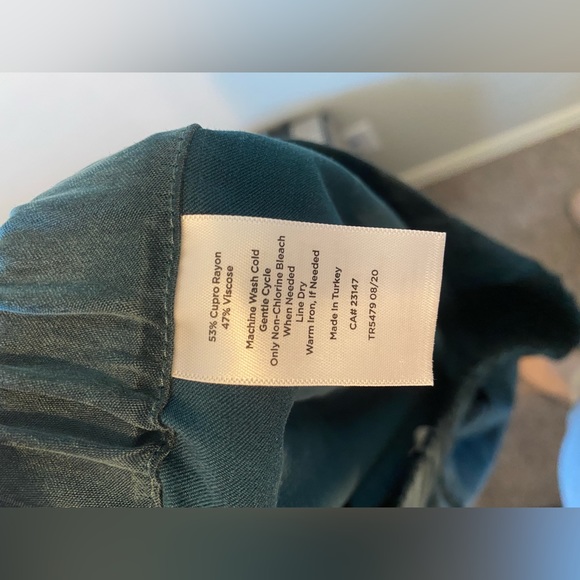 Haven Well Within Emerald Natural Luxe Pants - 10 - Picture 7 of 12